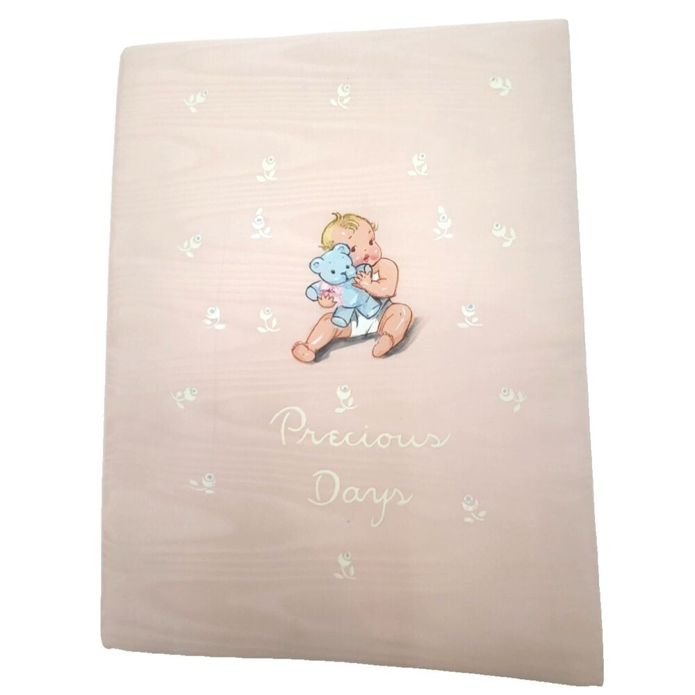 Vintage 1939 Precious Moments Baby Days Record Book Unused Lucile Patteson